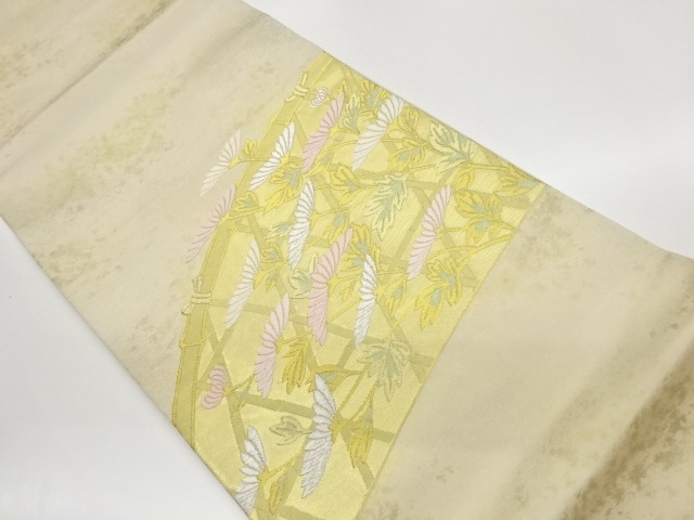 JAPANESE FUKURO OBI / WOVEN KIKU